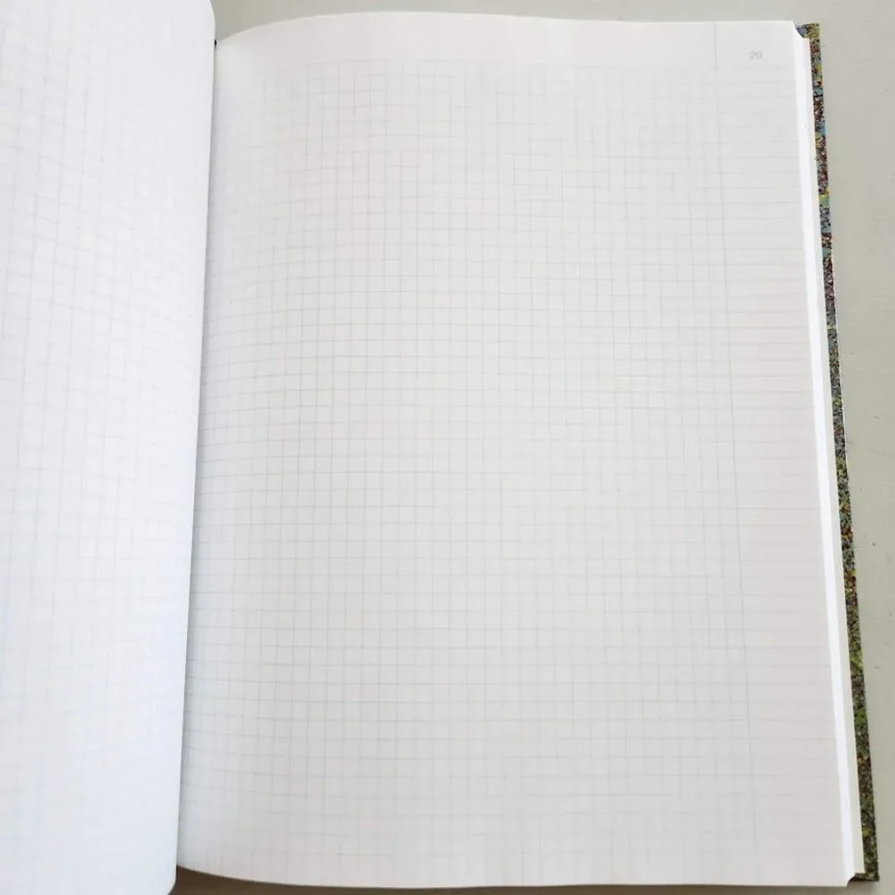 Thor Labs Lab Notebook Hardcover 5mm Grid 160 Paper Pages Science Laboratory Sch